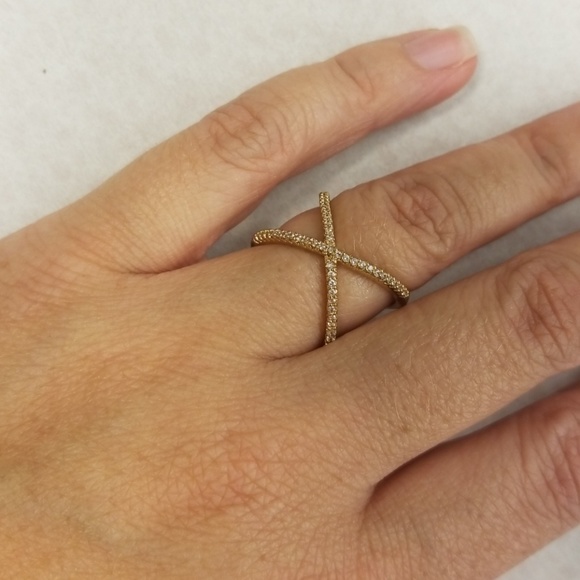 🚫SOLD Gold & diamond ring - Picture 2 of 4